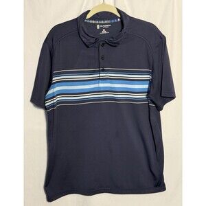 St. Andrews of Scotland Men's Polo Shirt Size Large Short Sleeve Top
